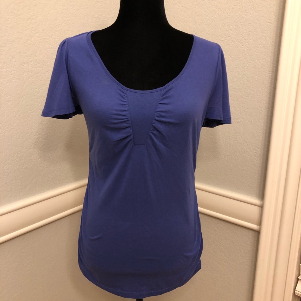 Blueish purple top